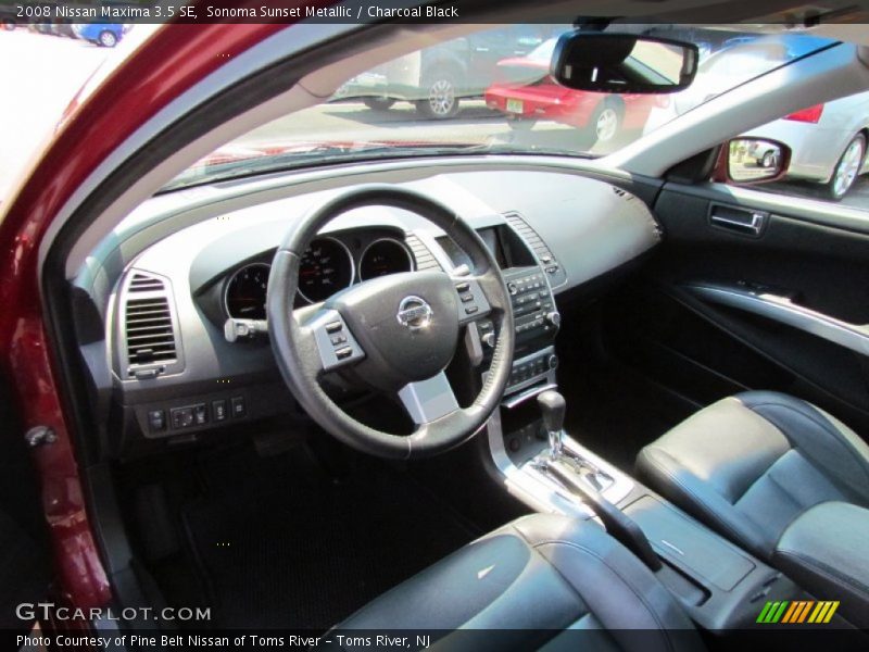 Sonoma Sunset Metallic / Charcoal Black 2008 Nissan Maxima 3.5 SE