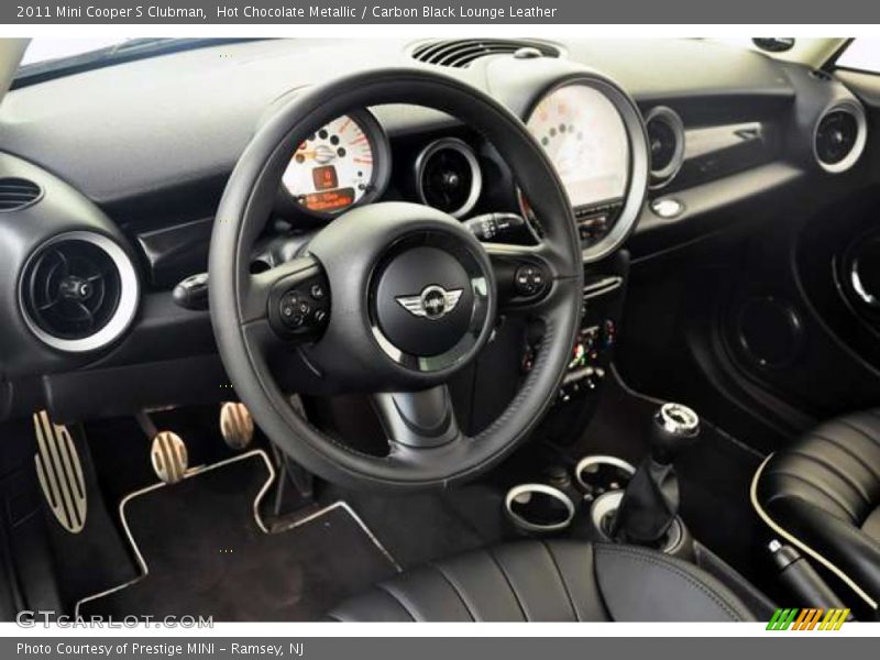 Hot Chocolate Metallic / Carbon Black Lounge Leather 2011 Mini Cooper S Clubman
