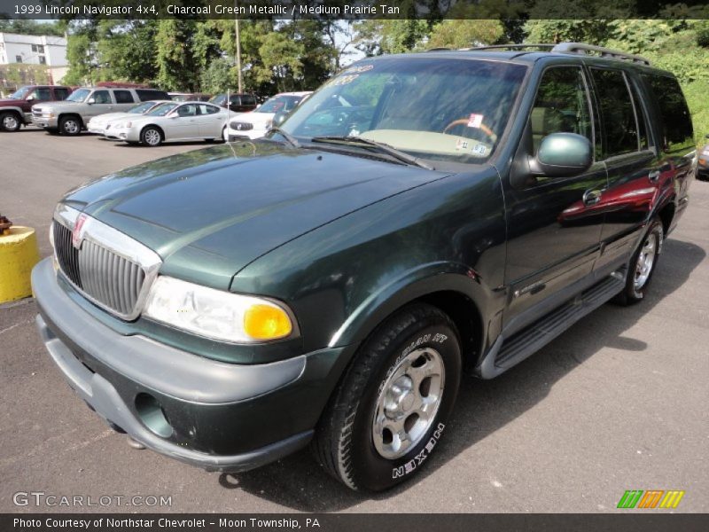 Charcoal Green Metallic / Medium Prairie Tan 1999 Lincoln Navigator 4x4