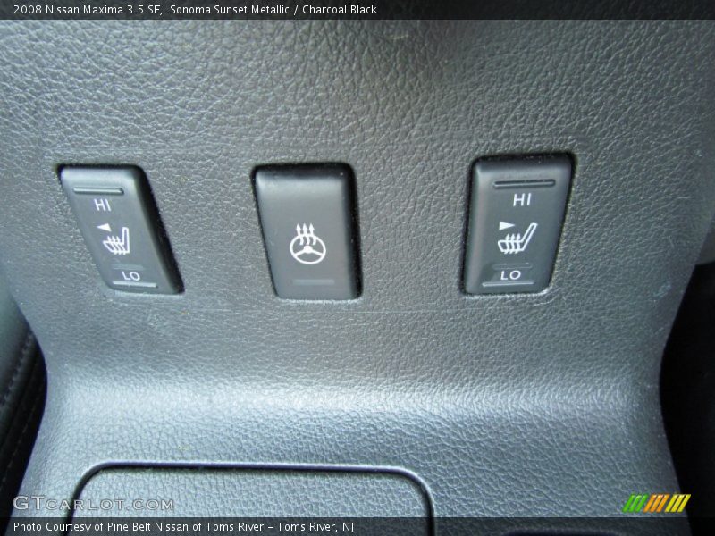 Sonoma Sunset Metallic / Charcoal Black 2008 Nissan Maxima 3.5 SE