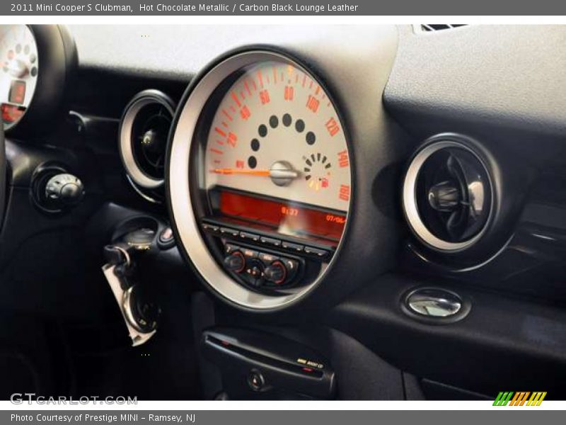Hot Chocolate Metallic / Carbon Black Lounge Leather 2011 Mini Cooper S Clubman