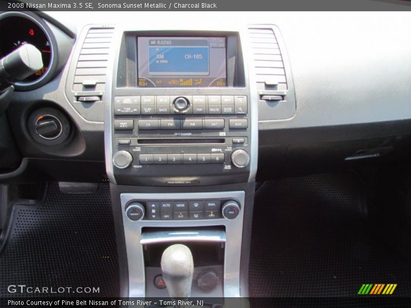 Sonoma Sunset Metallic / Charcoal Black 2008 Nissan Maxima 3.5 SE