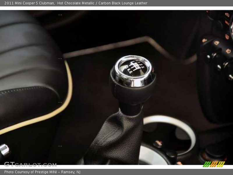 Hot Chocolate Metallic / Carbon Black Lounge Leather 2011 Mini Cooper S Clubman