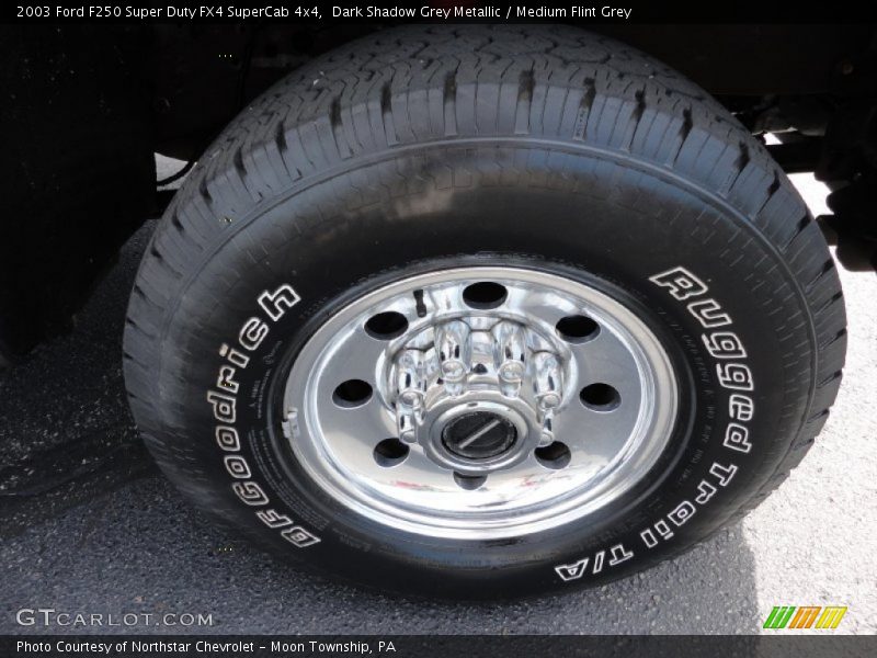 Dark Shadow Grey Metallic / Medium Flint Grey 2003 Ford F250 Super Duty FX4 SuperCab 4x4