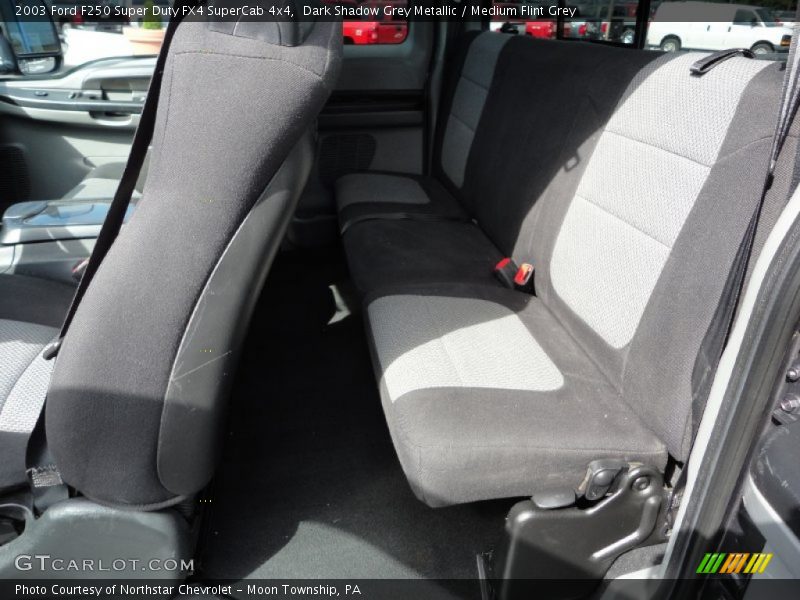 Dark Shadow Grey Metallic / Medium Flint Grey 2003 Ford F250 Super Duty FX4 SuperCab 4x4