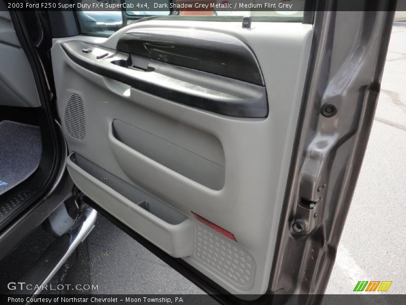 Dark Shadow Grey Metallic / Medium Flint Grey 2003 Ford F250 Super Duty FX4 SuperCab 4x4