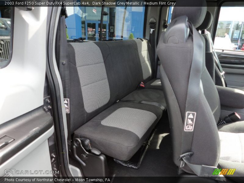 Dark Shadow Grey Metallic / Medium Flint Grey 2003 Ford F250 Super Duty FX4 SuperCab 4x4