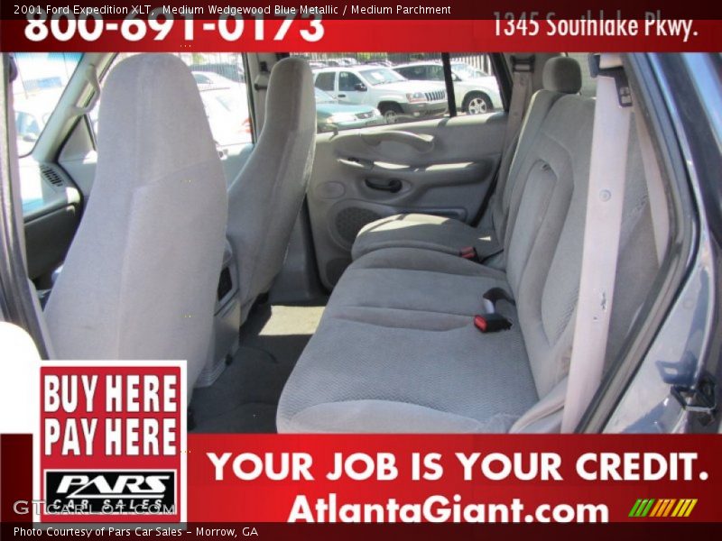 Medium Wedgewood Blue Metallic / Medium Parchment 2001 Ford Expedition XLT