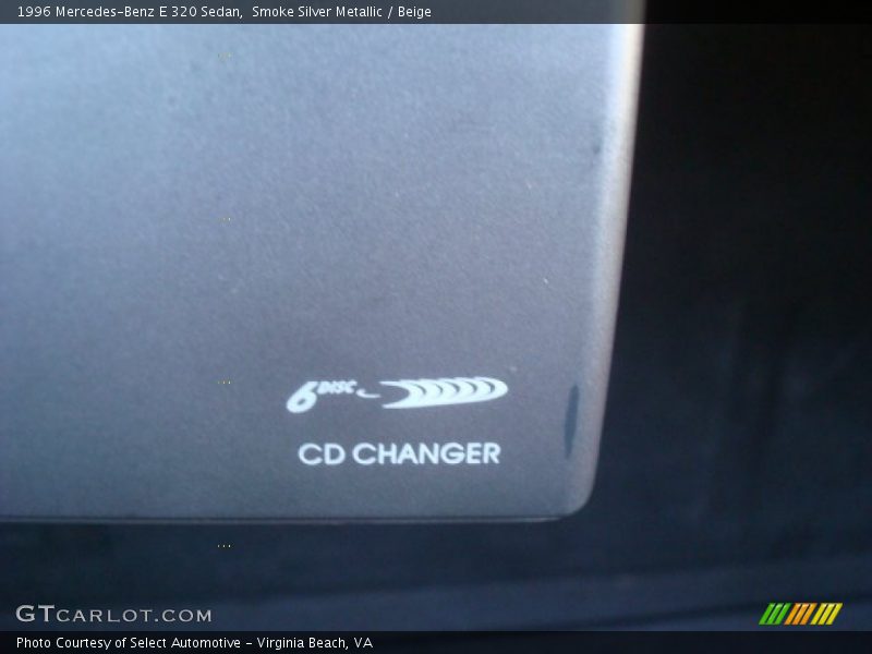 Smoke Silver Metallic / Beige 1996 Mercedes-Benz E 320 Sedan