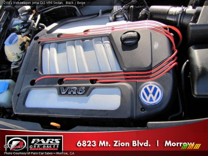 Black / Beige 2001 Volkswagen Jetta GLS VR6 Sedan
