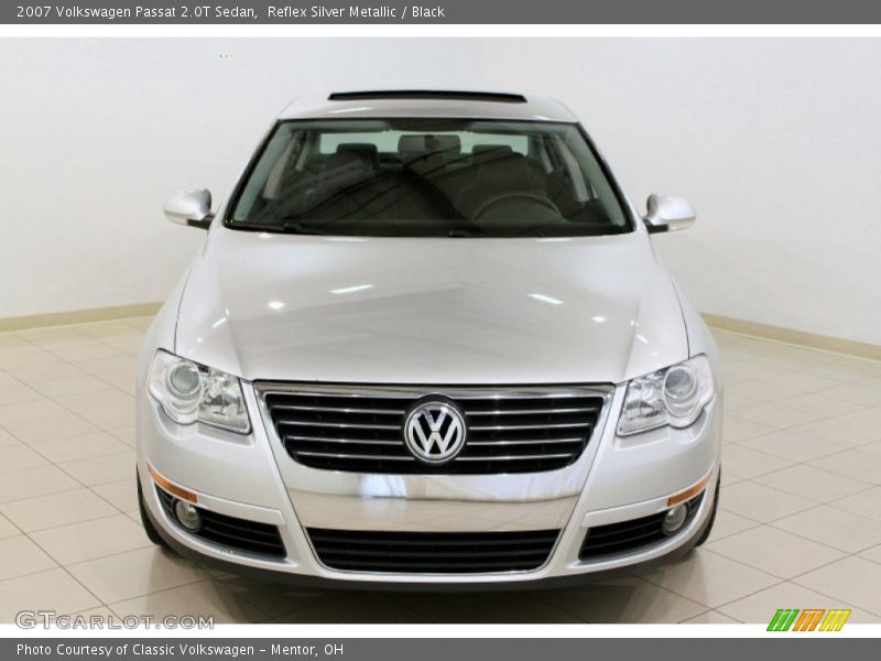 Reflex Silver Metallic / Black 2007 Volkswagen Passat 2.0T Sedan