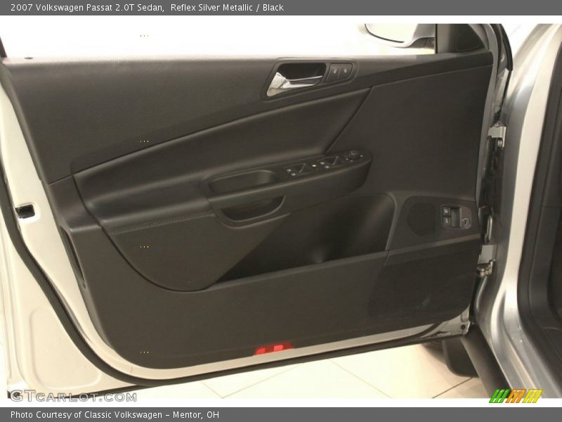 Reflex Silver Metallic / Black 2007 Volkswagen Passat 2.0T Sedan