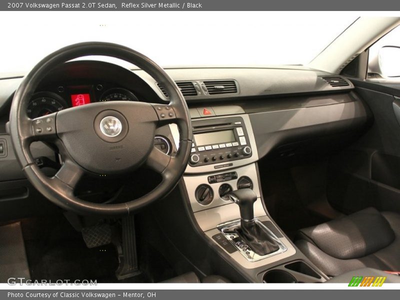 Reflex Silver Metallic / Black 2007 Volkswagen Passat 2.0T Sedan