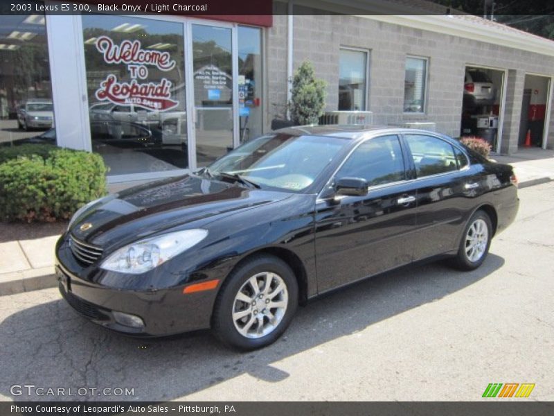 Black Onyx / Light Charcoal 2003 Lexus ES 300