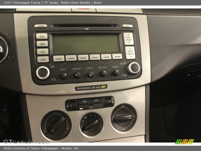 Reflex Silver Metallic / Black 2007 Volkswagen Passat 2.0T Sedan