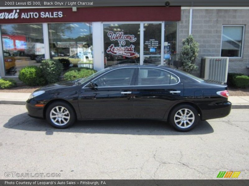 Black Onyx / Light Charcoal 2003 Lexus ES 300
