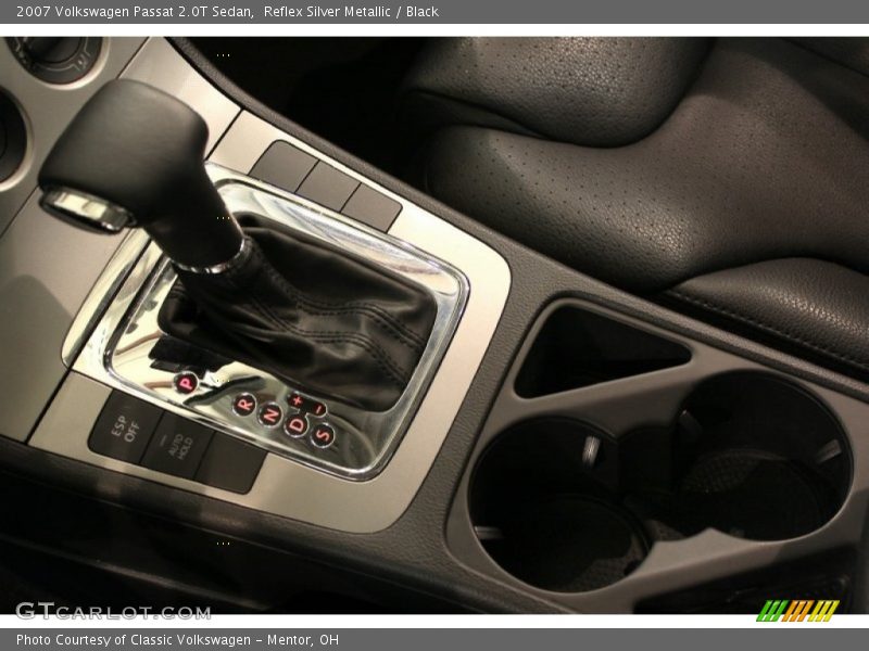 Reflex Silver Metallic / Black 2007 Volkswagen Passat 2.0T Sedan