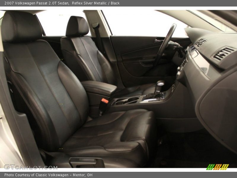 Reflex Silver Metallic / Black 2007 Volkswagen Passat 2.0T Sedan