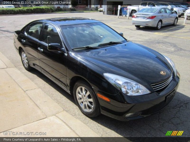 Black Onyx / Light Charcoal 2003 Lexus ES 300