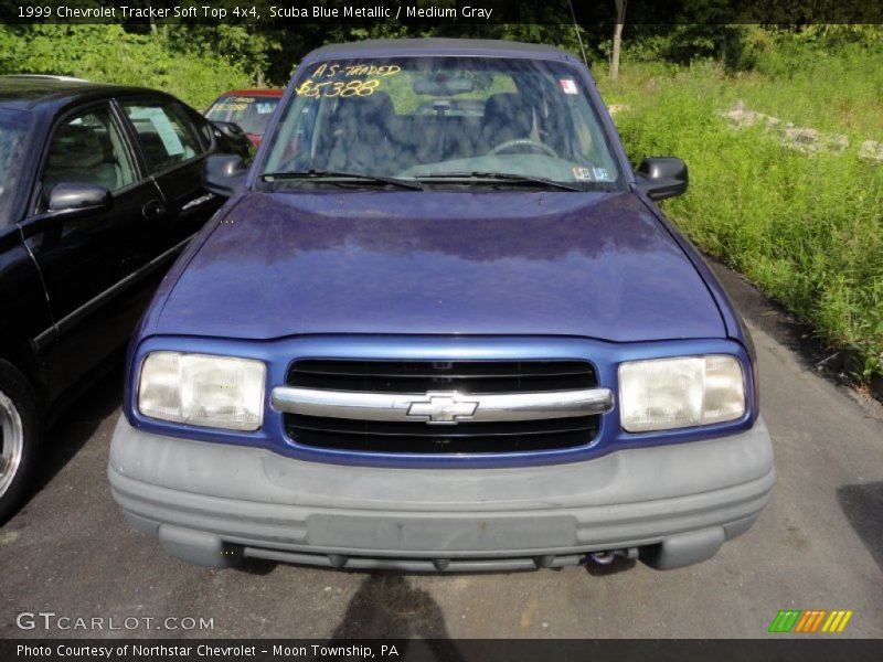  1999 Tracker Soft Top 4x4 Scuba Blue Metallic