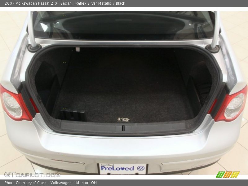 Reflex Silver Metallic / Black 2007 Volkswagen Passat 2.0T Sedan