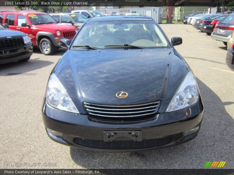 Black Onyx / Light Charcoal 2003 Lexus ES 300