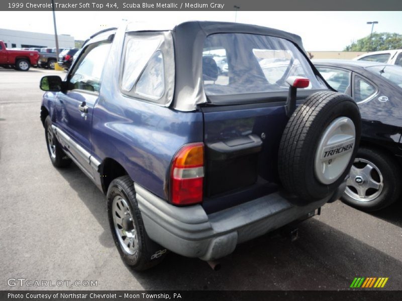  1999 Tracker Soft Top 4x4 Scuba Blue Metallic