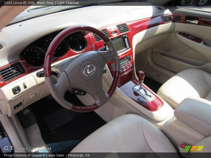 Black Onyx / Light Charcoal 2003 Lexus ES 300