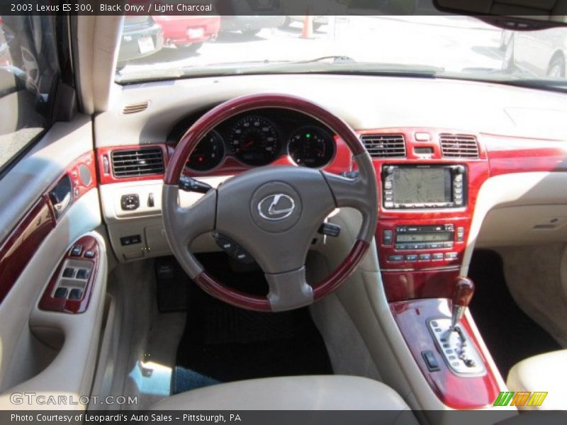 Black Onyx / Light Charcoal 2003 Lexus ES 300