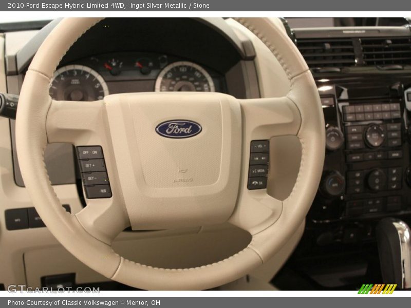 2010 Escape Hybrid Limited 4WD Steering Wheel