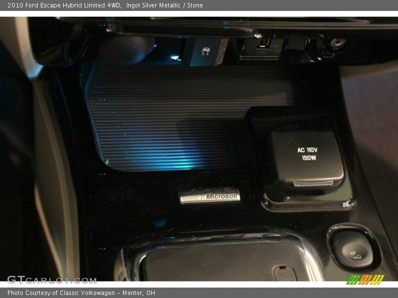 Ingot Silver Metallic / Stone 2010 Ford Escape Hybrid Limited 4WD