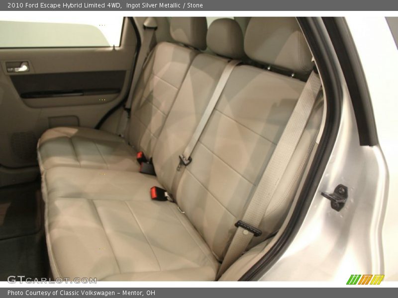 Ingot Silver Metallic / Stone 2010 Ford Escape Hybrid Limited 4WD