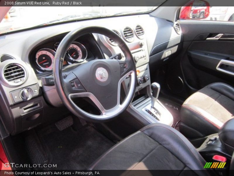  2008 VUE Red Line Black Interior