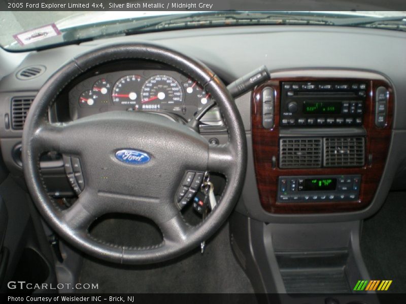 Silver Birch Metallic / Midnight Grey 2005 Ford Explorer Limited 4x4