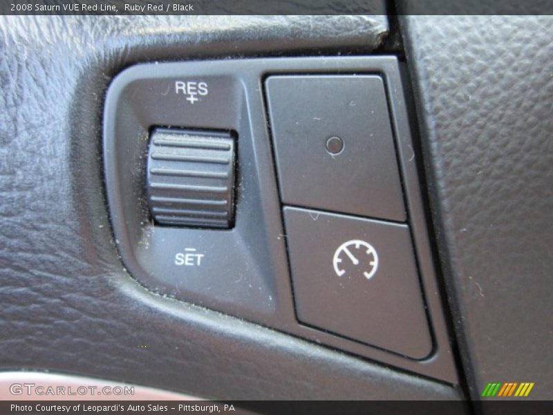 Ruby Red / Black 2008 Saturn VUE Red Line