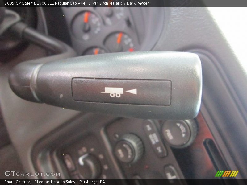 Silver Birch Metallic / Dark Pewter 2005 GMC Sierra 1500 SLE Regular Cab 4x4