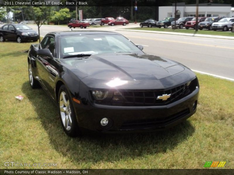 Black / Black 2011 Chevrolet Camaro LT Coupe