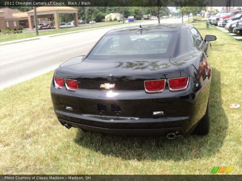 Black / Black 2011 Chevrolet Camaro LT Coupe