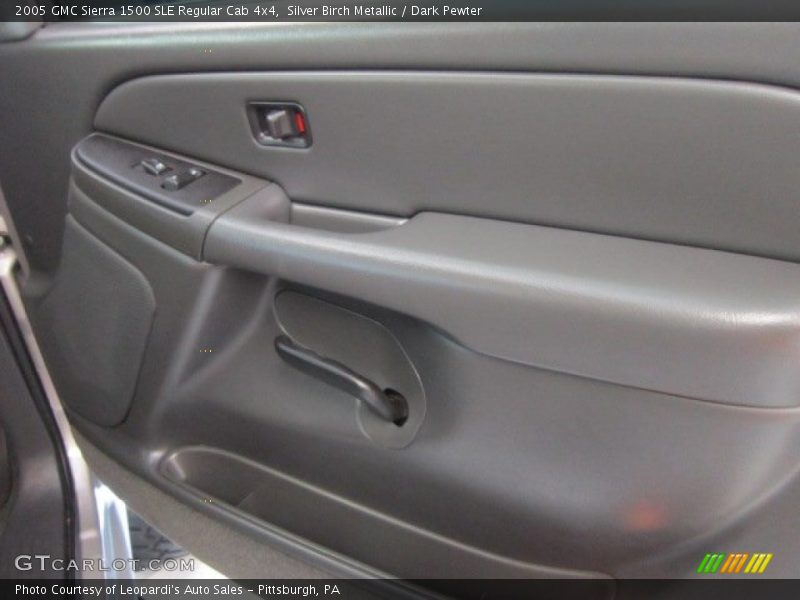 Silver Birch Metallic / Dark Pewter 2005 GMC Sierra 1500 SLE Regular Cab 4x4