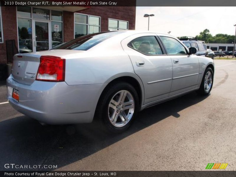 Bright Silver Metallic / Dark Slate Gray 2010 Dodge Charger R/T