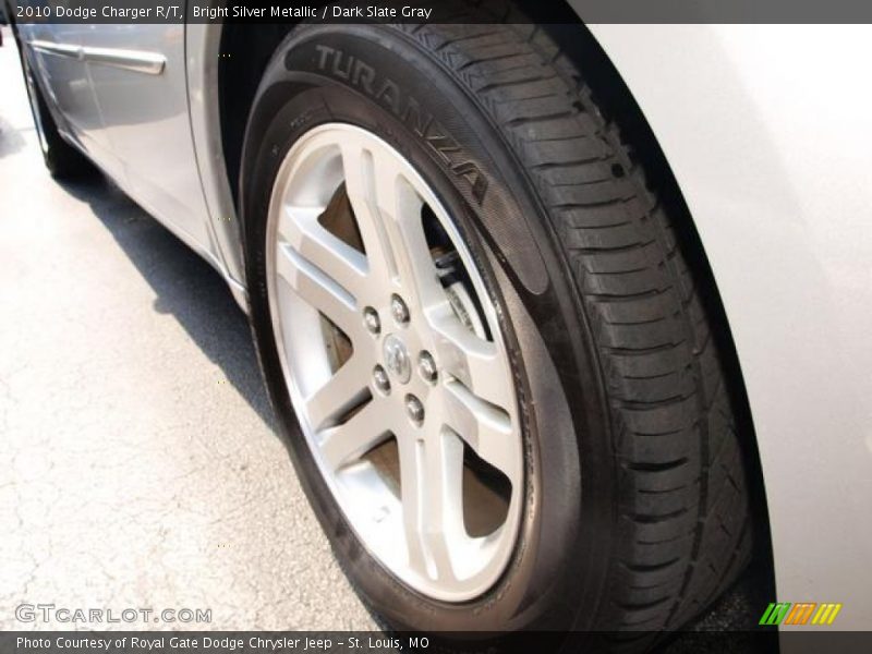Bright Silver Metallic / Dark Slate Gray 2010 Dodge Charger R/T