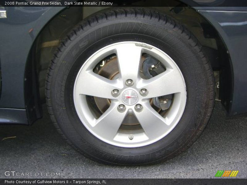 Dark Slate Metallic / Ebony 2008 Pontiac Grand Prix Sedan