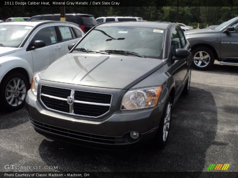 Mineral Gray Metallic / Dark Slate Gray 2011 Dodge Caliber Heat