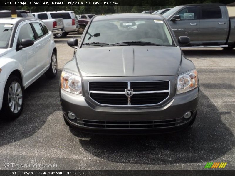 Mineral Gray Metallic / Dark Slate Gray 2011 Dodge Caliber Heat