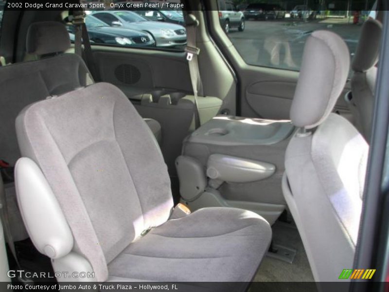 Onyx Green Pearl / Taupe 2002 Dodge Grand Caravan Sport