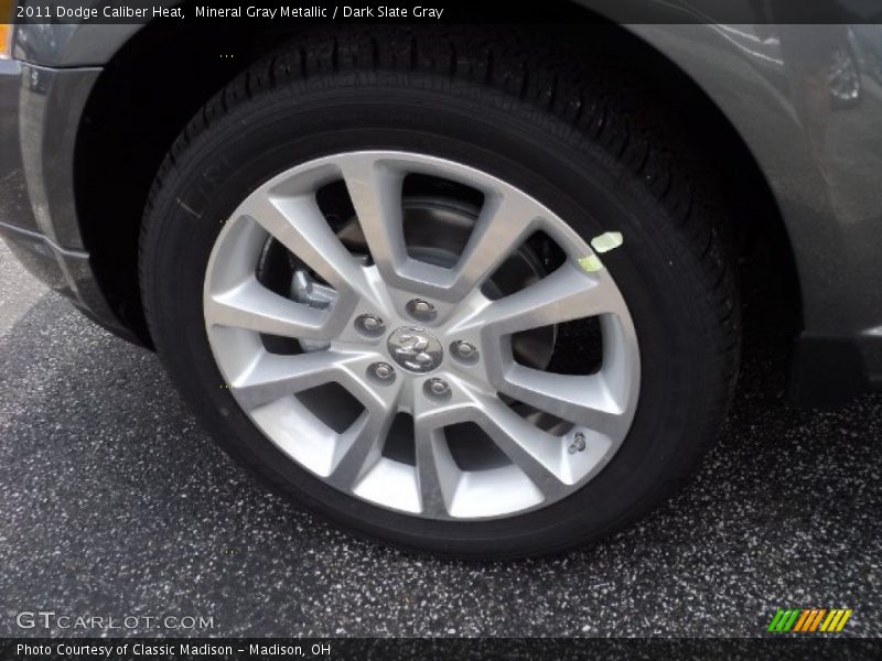 Mineral Gray Metallic / Dark Slate Gray 2011 Dodge Caliber Heat