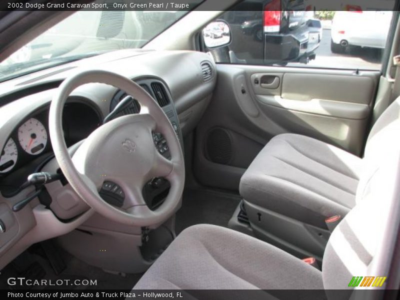  2002 Grand Caravan Sport Taupe Interior