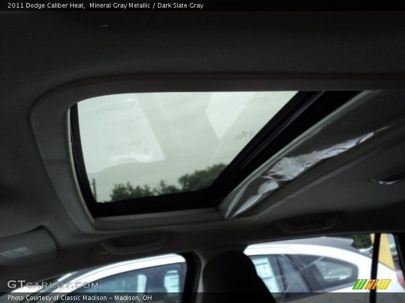 Mineral Gray Metallic / Dark Slate Gray 2011 Dodge Caliber Heat