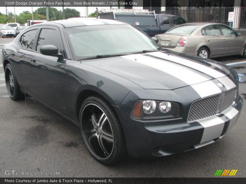 Front 3/4 View of 2008 Charger Police Package
