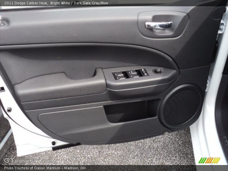 Bright White / Dark Slate Gray/Blue 2011 Dodge Caliber Heat